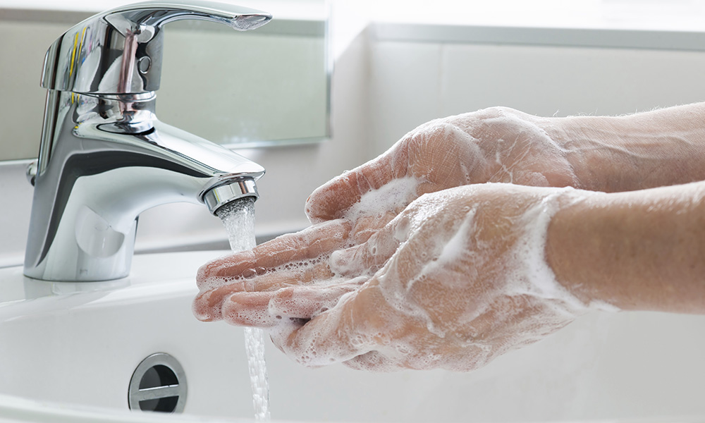 Higiene das mãos