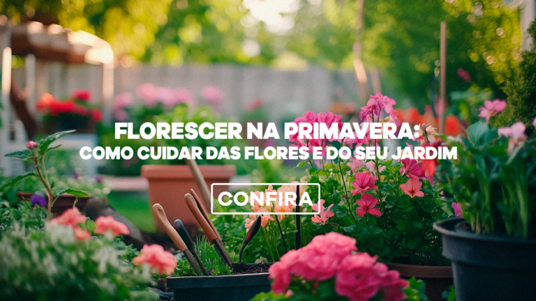 Florescer na primavera: como cuidar das flores e do seu jardim