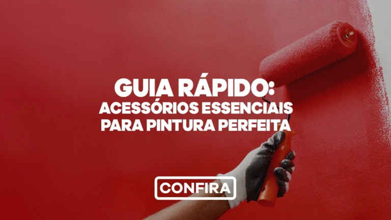 Guia rápido: acessórios essenciais para pintura perfeita