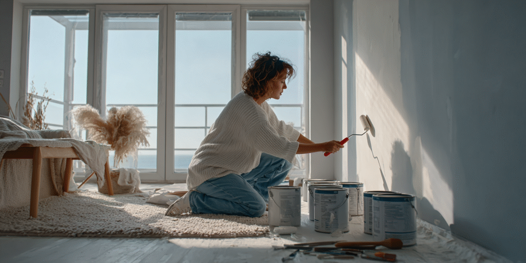 Acessórios essenciais de pintura para renovar a casa com praticidade.
