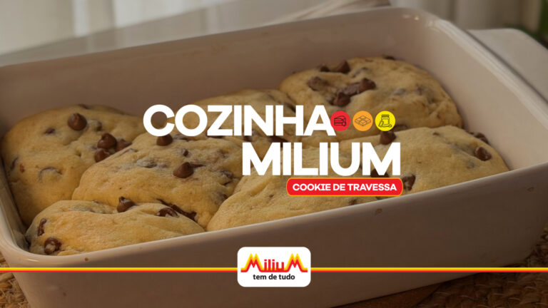 Cookie recheado com creme de avelã: a receita do café de domingo